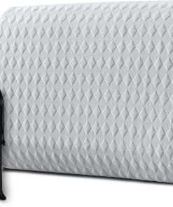 Vekkia Travel Pillow with Memory Foam, Portable and Compressible Camping Pillow with Washable Cover, Ergonomic Supportive for Sleeping, Ideal for Adults & Kids Travel, Hiking, Airplane, Car - 1