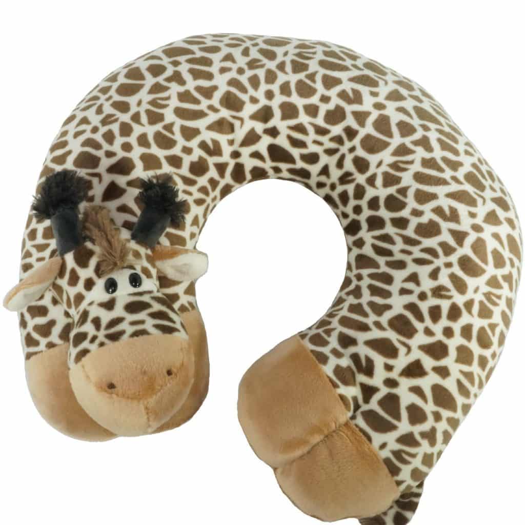 ComfoLUX Animal Neck Travel Pillow for Kids and Adults – Giraffe