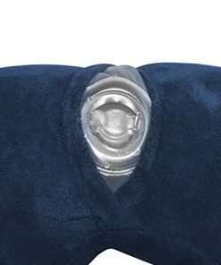 FMAB Travel Pillow, Inflatable Travel and Neck Pillow for Head and Neck, Washable Portable Air Travel Set with Ear Plugs, Eye Mask and Drawstring Bag