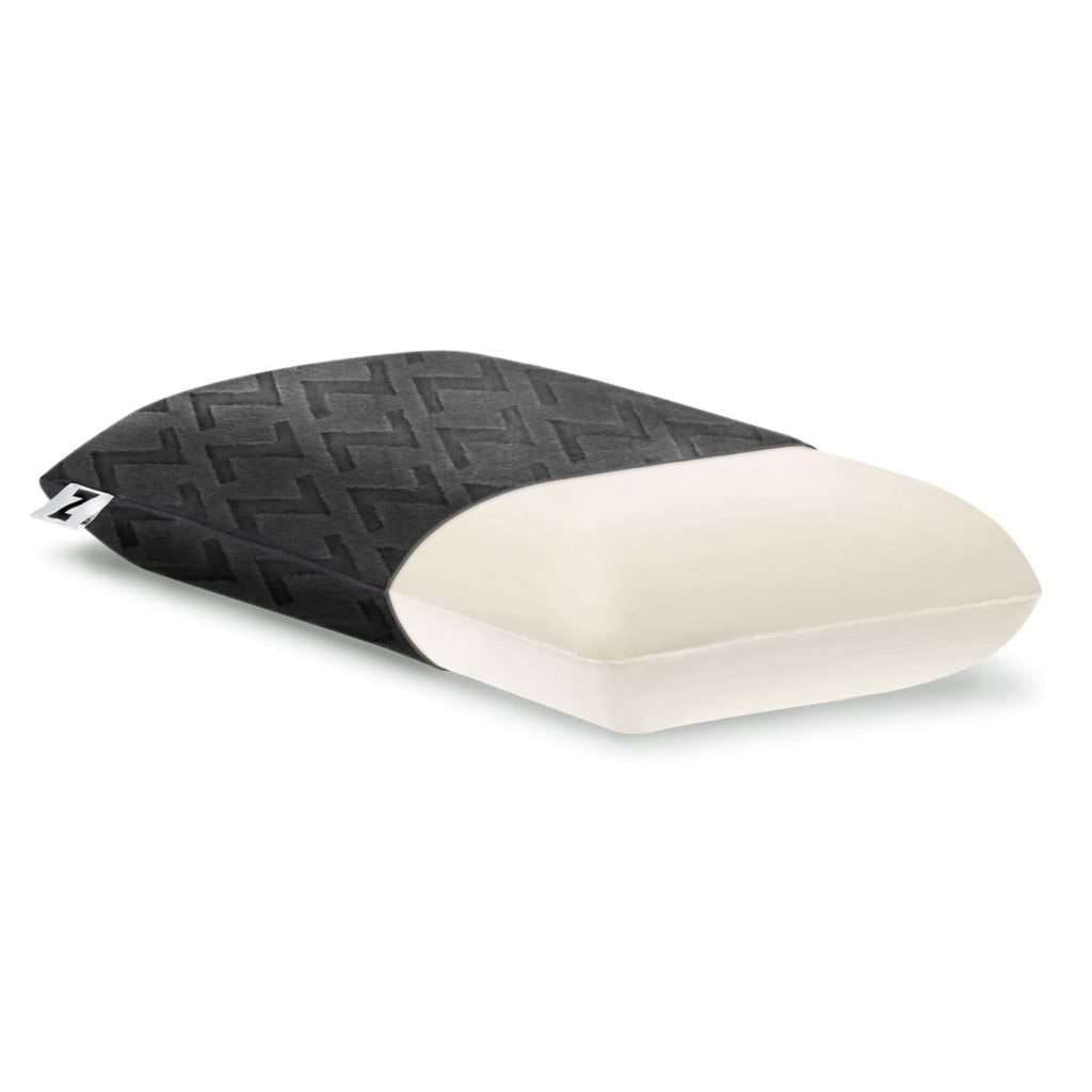 MALOUF Z by Travel DOUGH Memory Foam Pillow Removable Rayon from Bamboo Velour Cover 5-Year Warranty