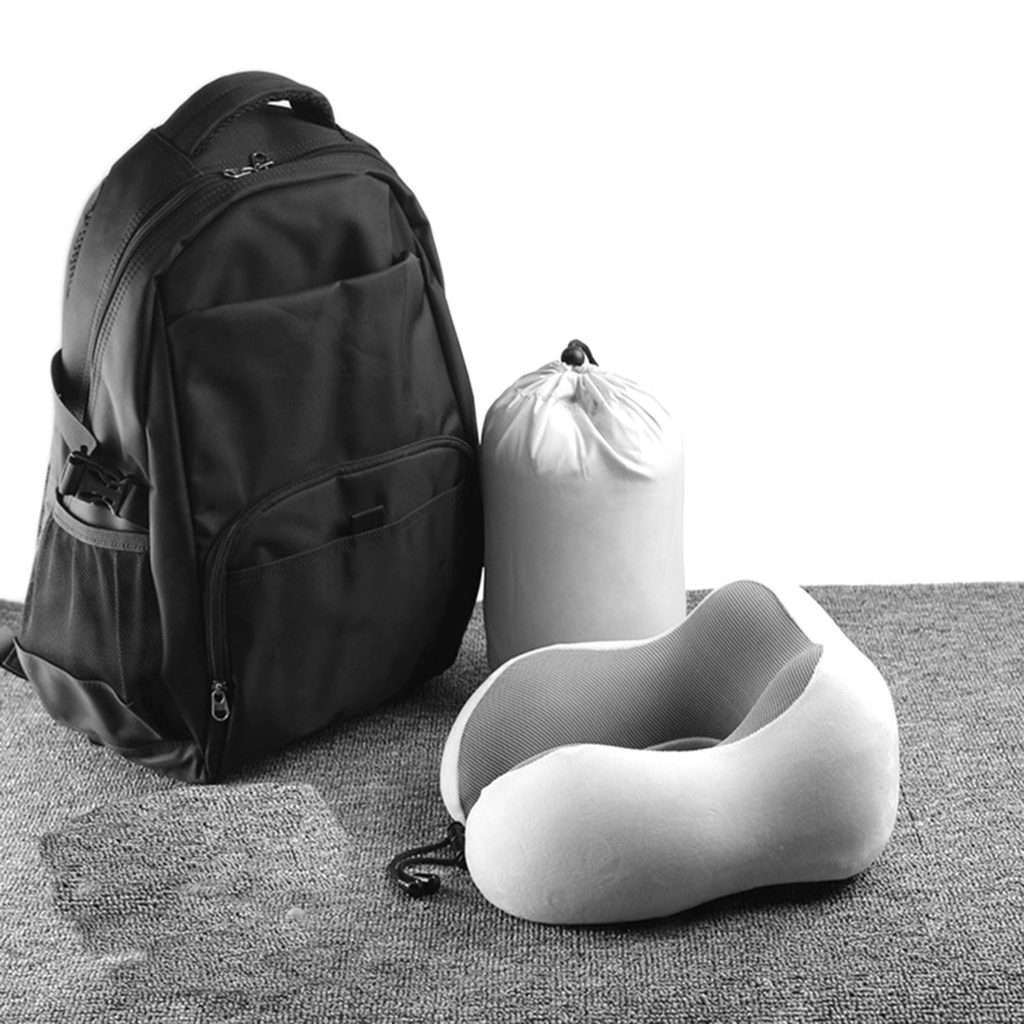 Nap U Pillow Slow Rebound Memory Foam U Shaped Travel Car Seat Pillow