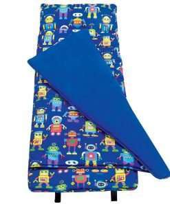 Original Nap Mat, Olive Kids by Wildkin Children’s Original Nap Mat with Built in Blanket and Pillowcase