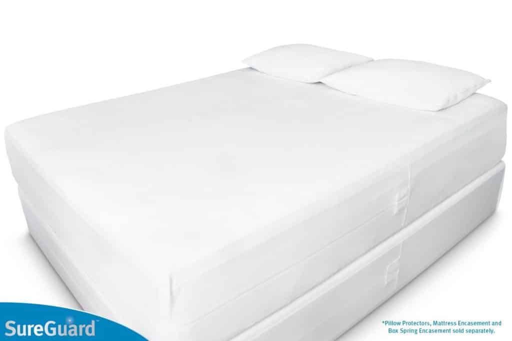 Set of 2 Toddler-Travel Size SureGuard Pillow Protectors