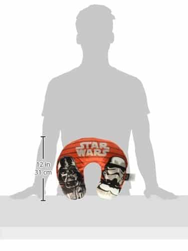 Star Wars Empire Stripe Red Neck Pillow