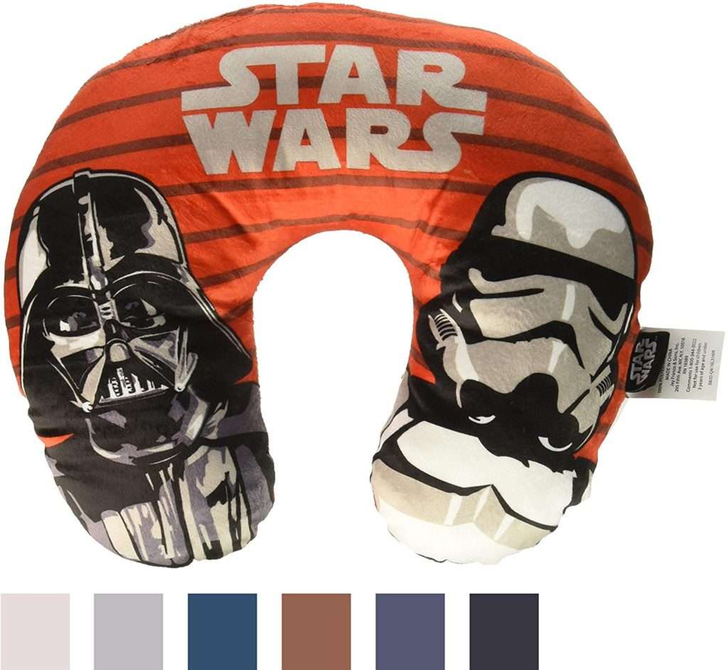 Star Wars Empire Stripe Red Neck Pillow