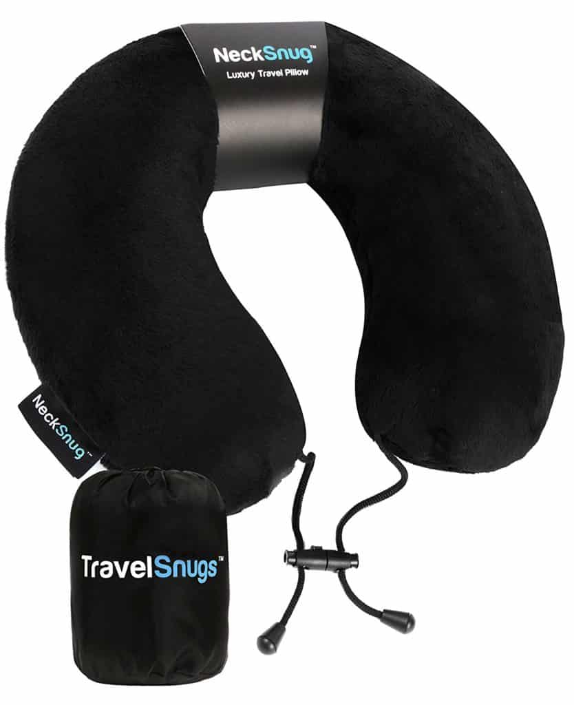 TravelSnugs NeckSnug – Luxury Travel Pillow – Memory Foam Neck Pillow for Travel – by