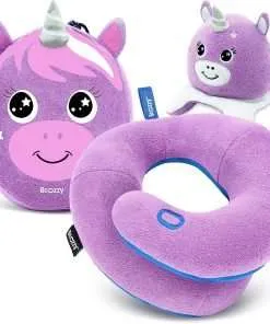 BCOZZY Kids Chin Supporting Travel Pillow for 3-7 Y-O -Stops The Head from Falling Forward