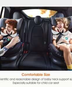 COOLBEBE Kids Travel Neck Pillow, Remarkable Head Chin Neck Support U-Shaped Animal Pillows for Child, Toddlers - Airplane Pillow Road Trip Essentials - 2