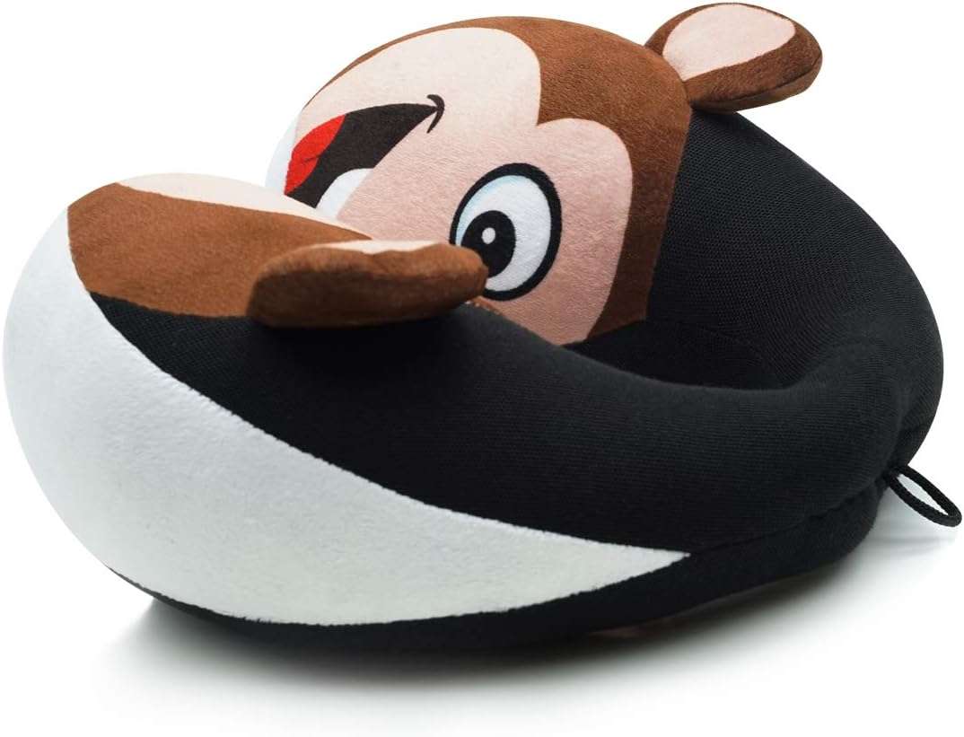COOLBEBE Kids Travel Neck Pillow, Remarkable Head Chin Neck Support U-Shaped Animal Pillows for Child, Toddlers - Airplane Pillow Road Trip Essentials - 3