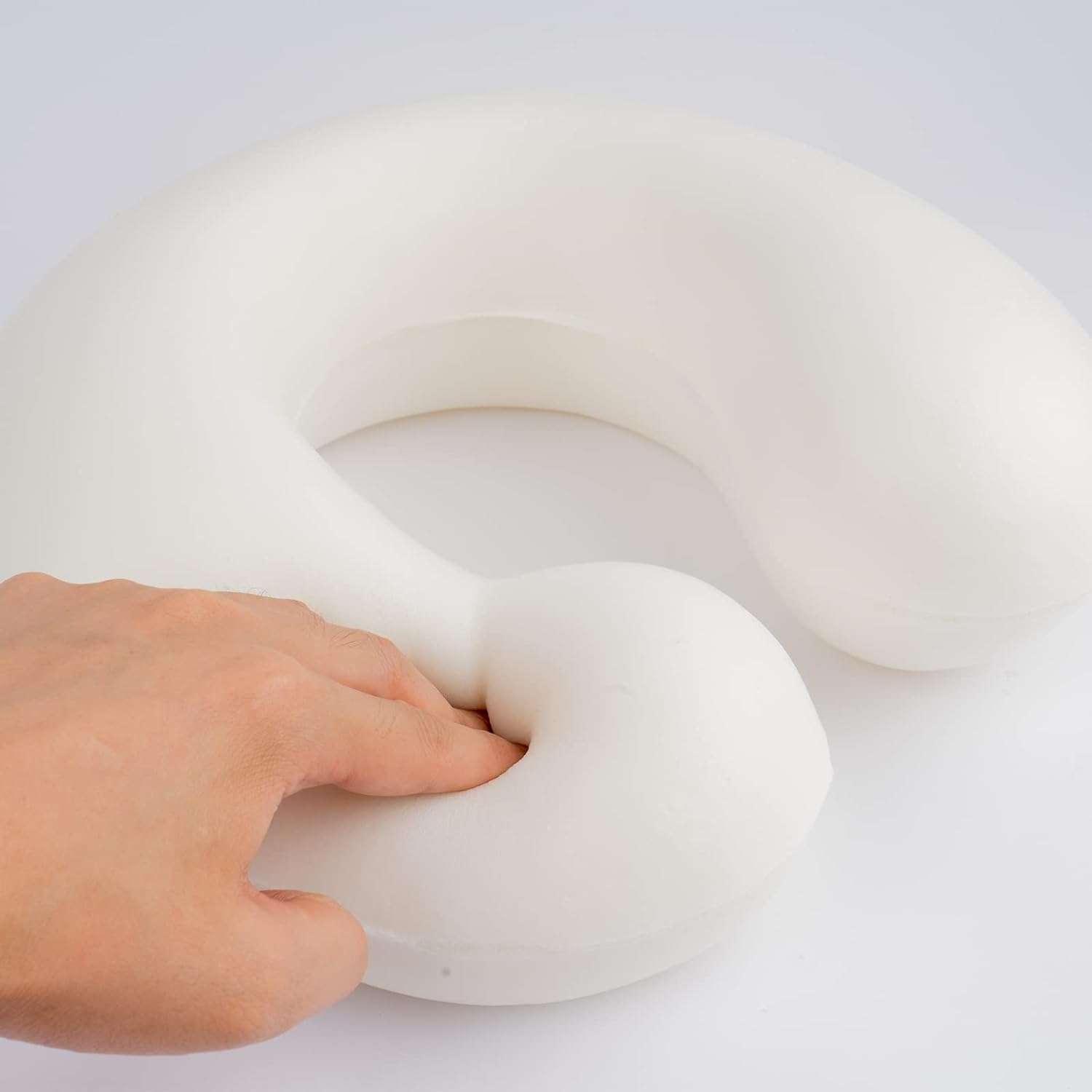 Niuniu Daddy Neck Pillow for Kids, Teens - Travel Accessories for Airplane, Car, Recline - Neck, Chin, Head Support - 100% Pure Memory Foam Insert - 7