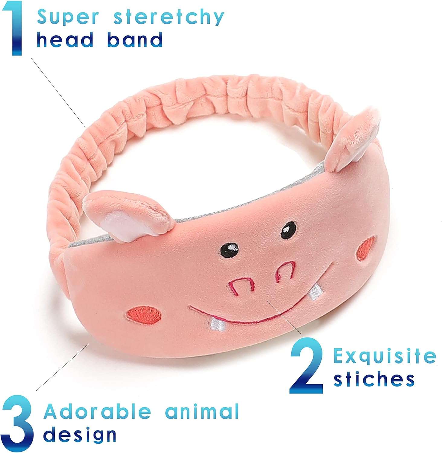 Travel Pillow for Kids and Adults, Cute Animal Memory Foam Neck Pillow with Soft Fleece Cover and Eye Mask Set, Airplane Pillow Travel Kit with Drawstring Organizer Bag - 4