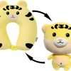 2 in 1 Tiger Travel Neck Pillow That transforms into Soft Adorable Stuffed Animal, Ultimate Kids Travel Pillow Comfort, Neck Support Memory Foam Pillow for Airplane - 1