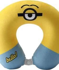 MINISO Minions Travel Pillow, Super Soft Creative Cartoon Memory Foam Neck Pillow - Minions Collection for Travel and Home (Random Style) - 1