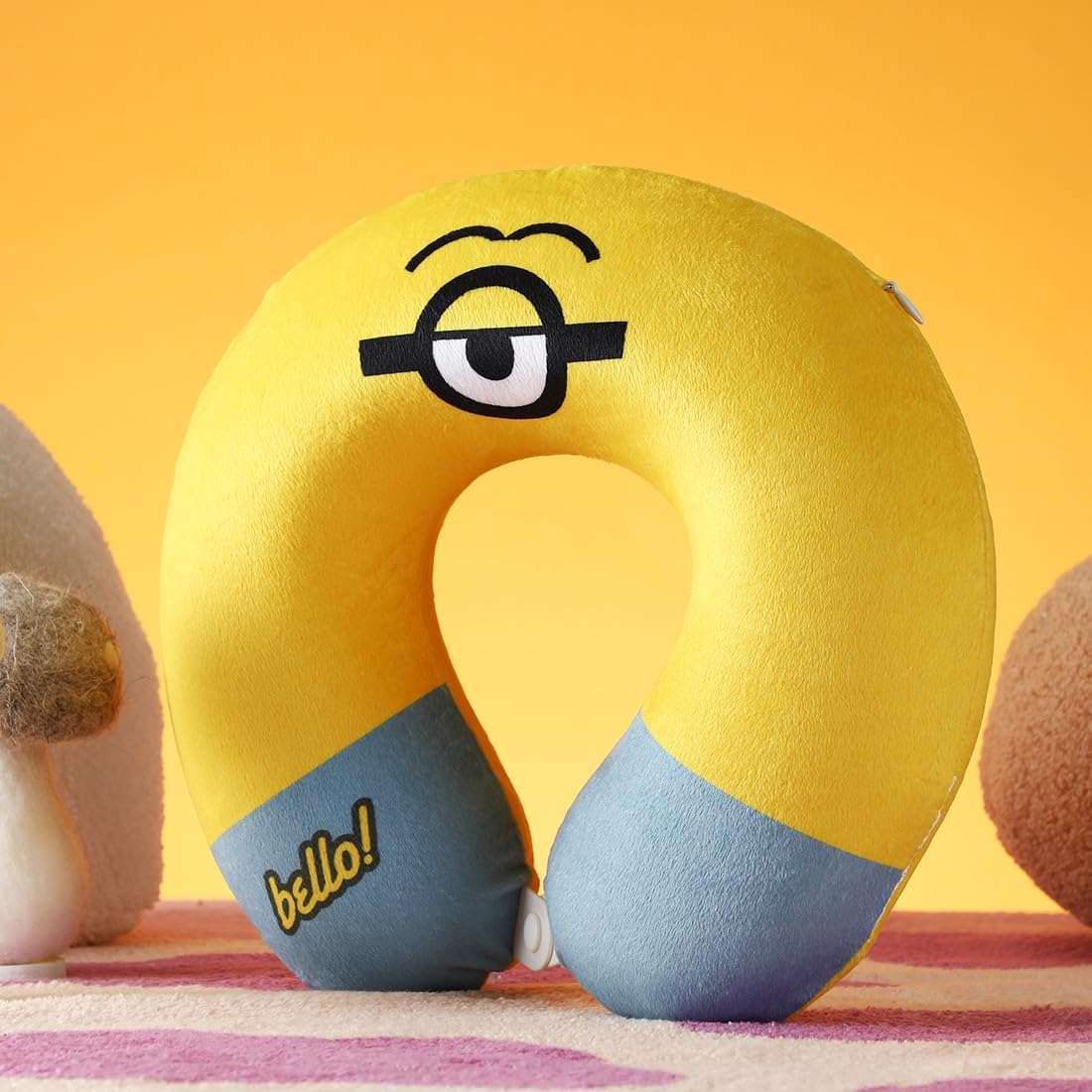 MINISO Minions Travel Pillow, Super Soft Creative Cartoon Memory Foam Neck Pillow - Minions Collection for Travel and Home (Random Style) - 4