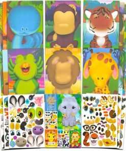 Mickey Mouse Travel Blanket and Pillow Set - Bundle with Mickey Mouse Blanket, Neck Pillow, Stickers, More - Mickey Travel Accessories for Kids - 4