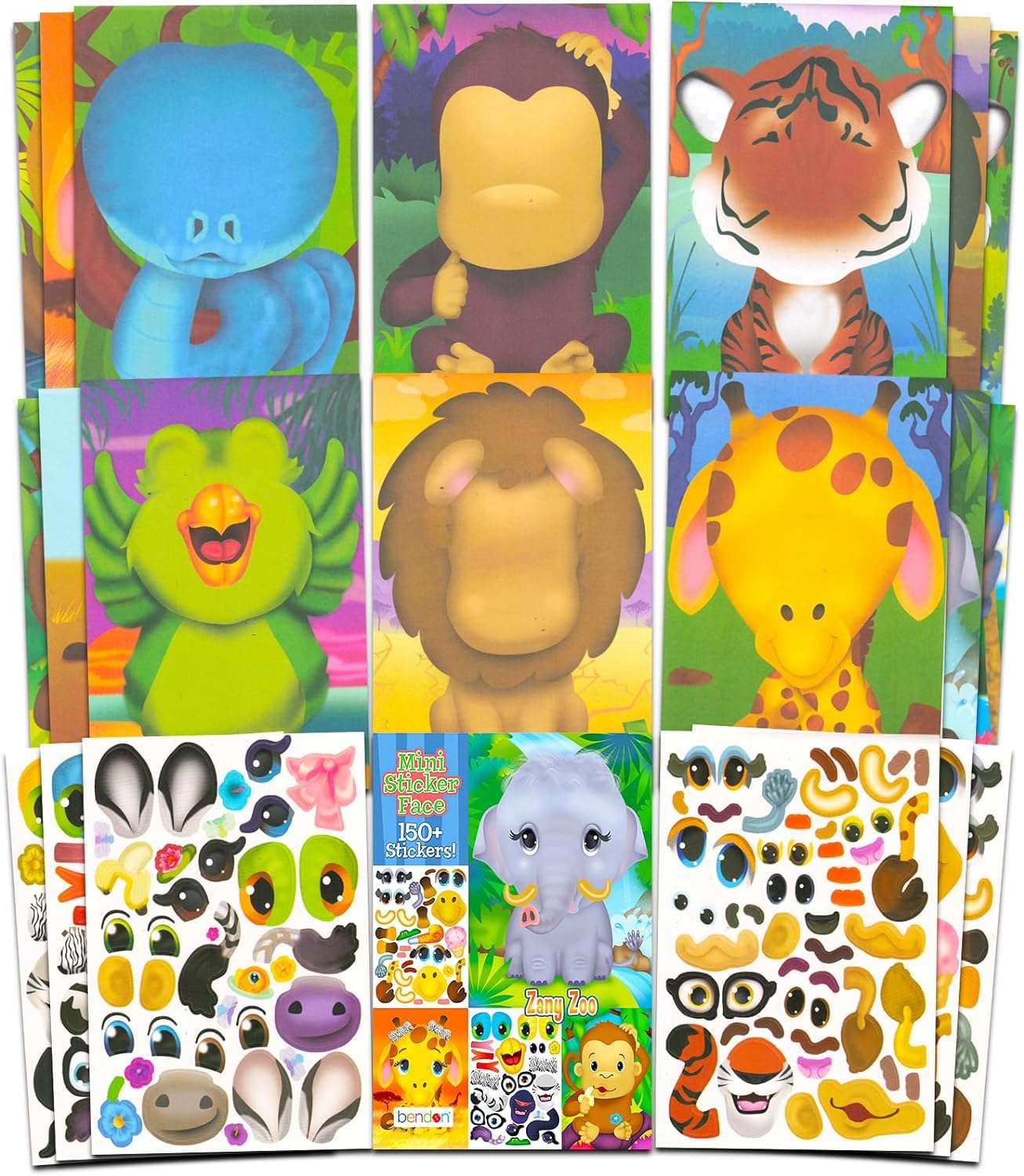 Mickey Mouse Travel Blanket and Pillow Set - Bundle with Mickey Mouse Blanket, Neck Pillow, Stickers, More - Mickey Travel Accessories for Kids - 4