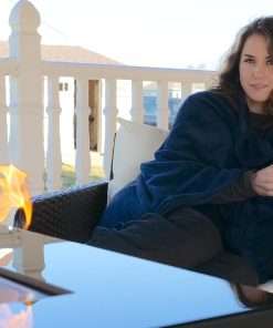 BlueHills Travel Blanket Pillow in Mini Soft Case Premium Plush Airplane Blanket in Soft Bag Compact Pack with Luggage Belt and Backpack Clip Long Flights Essentials Traveling Plane - 4