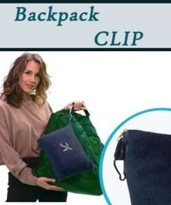 BlueHills Travel Blanket Pillow in Mini Soft Case Premium Plush Airplane Blanket in Soft Bag Compact Pack with Luggage Belt and Backpack Clip Long Flights Essentials Traveling Plane - 6