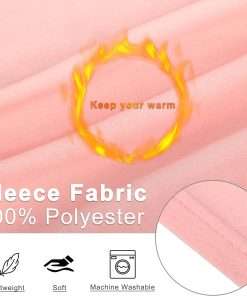 Pink Travel Neck Pillow and Blanket Set for Airplane Travel Essentials Womens Memory Foam Neck Pillow and Compact Soft Airplane Blanket with Bag for Traveling Airport Car Sleeping - 7