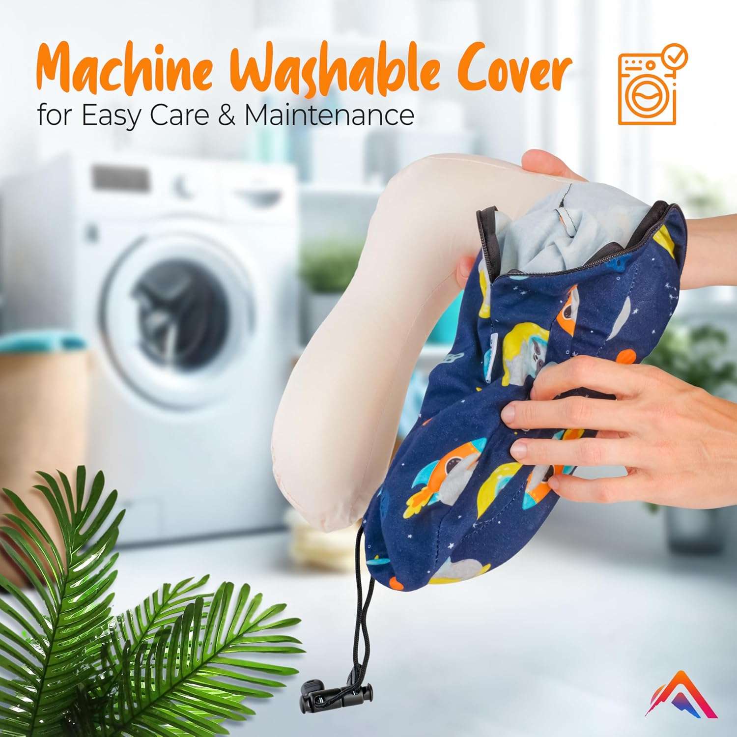 Kids Travel Pillow - Superior Memory Foam Travel Pillow for Kids, Cooling Technology Kids Neck Pillow, Lightweight & Portable Neck Pillow for Kids, Toddler Neck Pillow Includes Travel Bag - 3