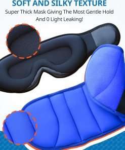 Travel Pillows for Airplanes, Airplane Pillow for Long Flight, Airplane Head Strap with Eye Mask for Sleep, Travel Neck Pillow for Car Road Trip, 360° Support Headrest - 7