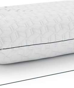 Vaverto Small Memory Foam Bed Pillow for Travel and Camping - Compressible Medium Firm, Breathable Cover, Machine Washable, Ideal Backpacking, Airplane and Car - 3