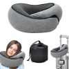 WEERSHUN Travel Pillows for Airplanes,2024 New Travel Pillow,Travel Neck Pillow Neck Pillow Airplane Memory Foam Travel Pillow Neck Pillow for Traveling Suitable for Airplanes - 1