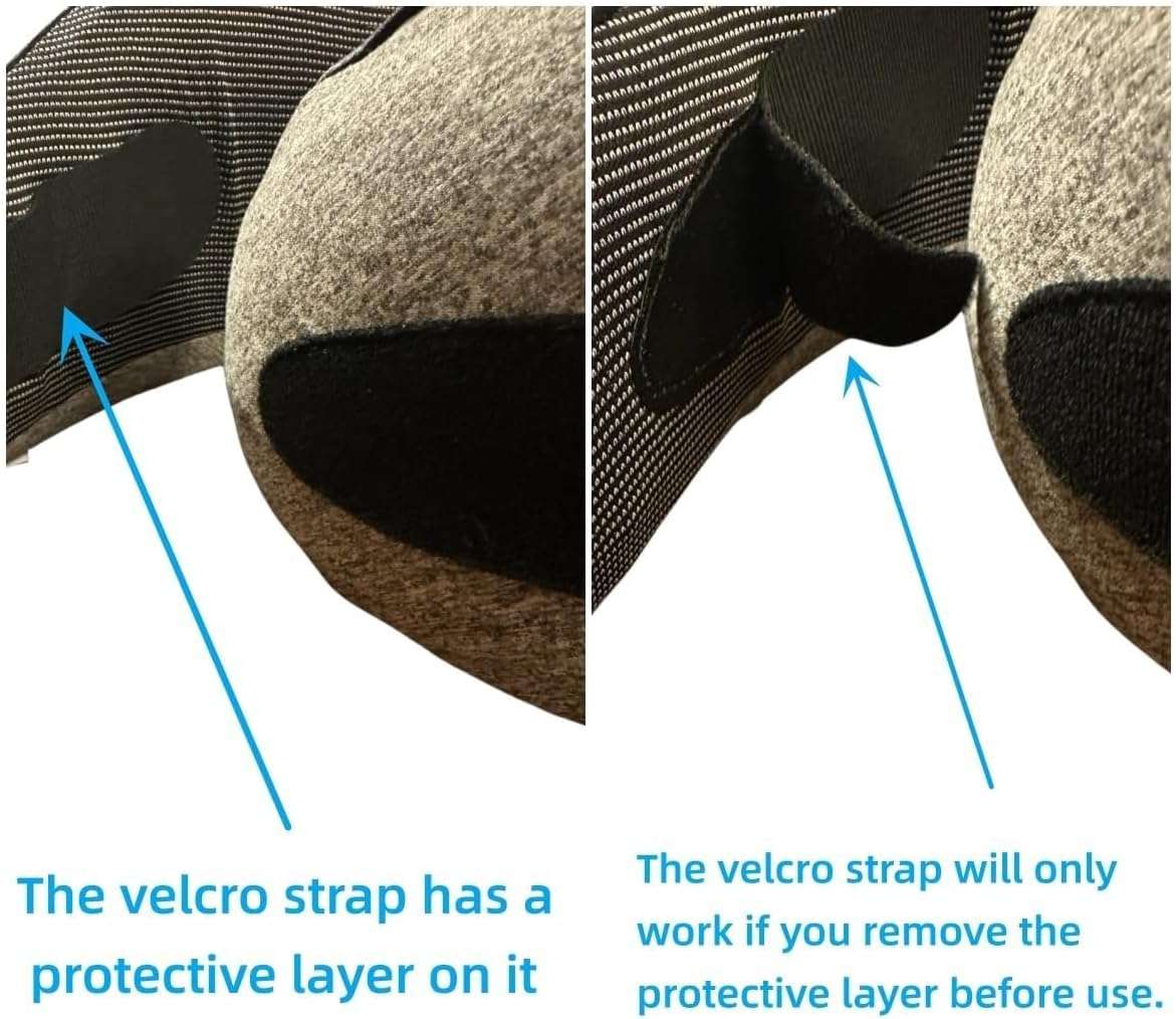 WEERSHUN Travel Pillows for Airplanes,2024 New Travel Pillow,Travel Neck Pillow Neck Pillow Airplane Memory Foam Travel Pillow Neck Pillow for Traveling Suitable for Airplanes - 7