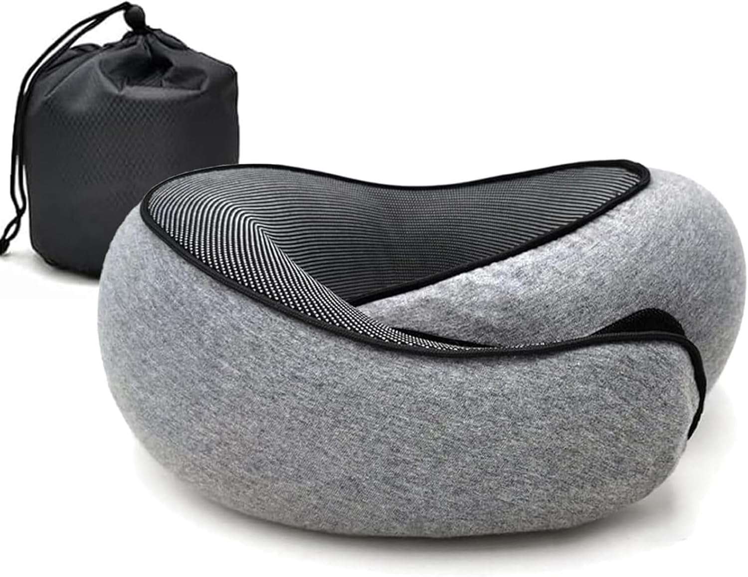 RURING Travel Pillows for Airplanes, Travel Neck Pillow Travel Pillow, Neck Pillow Airplane Valentines Day for Her Memory Foam 360 Degree Support Pillows for Airplanes Offices and Cars - 1