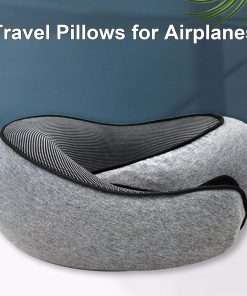 Travel Pillows for Airplanes, Travel Pillow,Travel Neck Pillow Memory Foam Airplane Neck Pillow Neck Pillow for Traveling Valentines Day for Her Suitable for Airplanes,Offices and Cars - 2