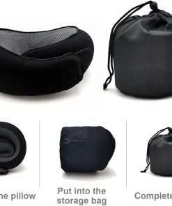 Travel Pillows for Airplanes, Travel Pillow,Travel Neck Pillow Memory Foam Airplane Neck Pillow Neck Pillow for Traveling Valentines Day for Her Suitable for Airplanes,Offices and Cars - 6