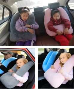 Travel Pillow Travel Pillow Cushion for The Back Seat of Car Car Pillow for Kids A Sleeping Artifact Suitable for Long-Distance Travel of Adults and Children Travel Pillow - 4