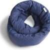 Huzi Infinity Pillow - Home Travel Soft Neck Scarf Support Sleep (Navy) - 1