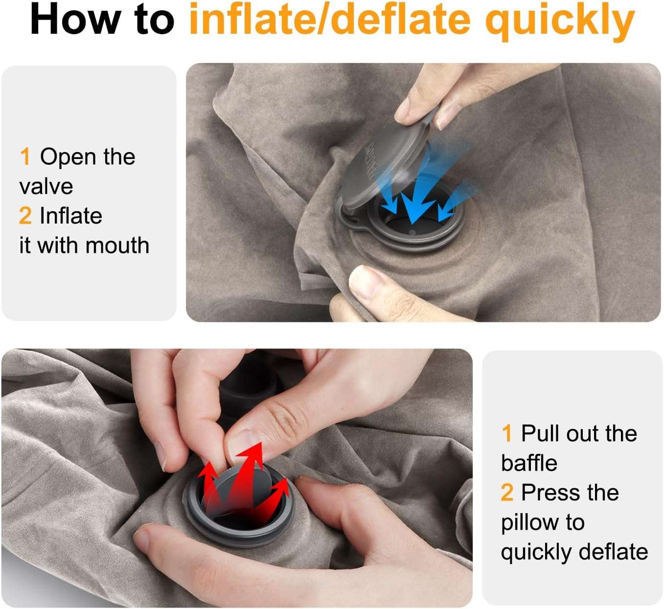 Inflatable Travel Foot Rest Pillow, Kids Airplane Bed, Adjustable Height Leg Pillow for Air Travel, Make a Flat Bed for Kids and Toddlers, Great for Airplane, Train, car - 7