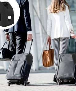 Inflatable Travel Pillow for Airplane, Neck Air Pillow for Sleeping to Avoid Neck and Shoulder Pain, Support Head and Lumbar, Used for Airplane, Car, Bus and Office - 8
