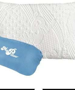 MyPillow Multi-Use Travel Pillow Compact Pillow for On-The-Go Comfort and Sleeping, Portable, Compact, Washable Pillow for Adult and Kids Neck Support - 3