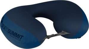 Sea to Summit Aeros Premium Traveller Inflatable Neck Pillow, Navy Blue - 1