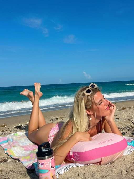 Ballast Beach Pillow – Comfy, Durable & Compact, Stays Put on Windy Beaches with Patented Sand Pouch, Inflatable Pillow for Beaches, Pools, Camping, Festivals and Travel - 2