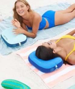 Ballast Beach Pillow – Comfy, Durable & Compact, Stays Put on Windy Beaches with Patented Sand Pouch, Inflatable Pillow for Beaches, Pools, Camping, Festivals and Travel - 3