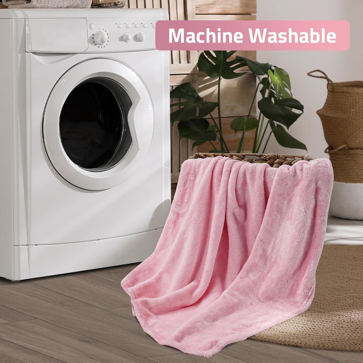 Travel Blanket, Airplane Blanket with Bag, Ultra-Soft, Warm & Lightweight, 65x40 in, Outdoor Blanket Essentials for Women, Men & Kids, Included Eye Mask, Luggage Sleeve & Backpack Clip - 7