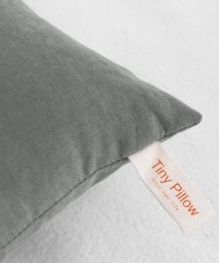NTBAY Tiny Pillows, Down Alternative 7x11 Microfiber Mini Pillow for Travel, Pets, Soft Machine Washable Small Pillows for Neck, Wrist, Lumbar and Knee, Dark Grey - 4
