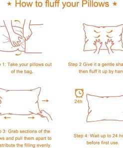 NTBAY Tiny Pillows, Down Alternative 7x11 Microfiber Mini Pillow for Travel, Pets, Soft Machine Washable Small Pillows for Neck, Wrist, Lumbar and Knee, Dark Grey - 8