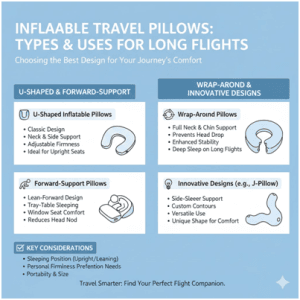 Best Inflatable Travel Pillows for Long Flights, Inflatable Travel Pillows Explained: Types, Benefits, and Expert Tips