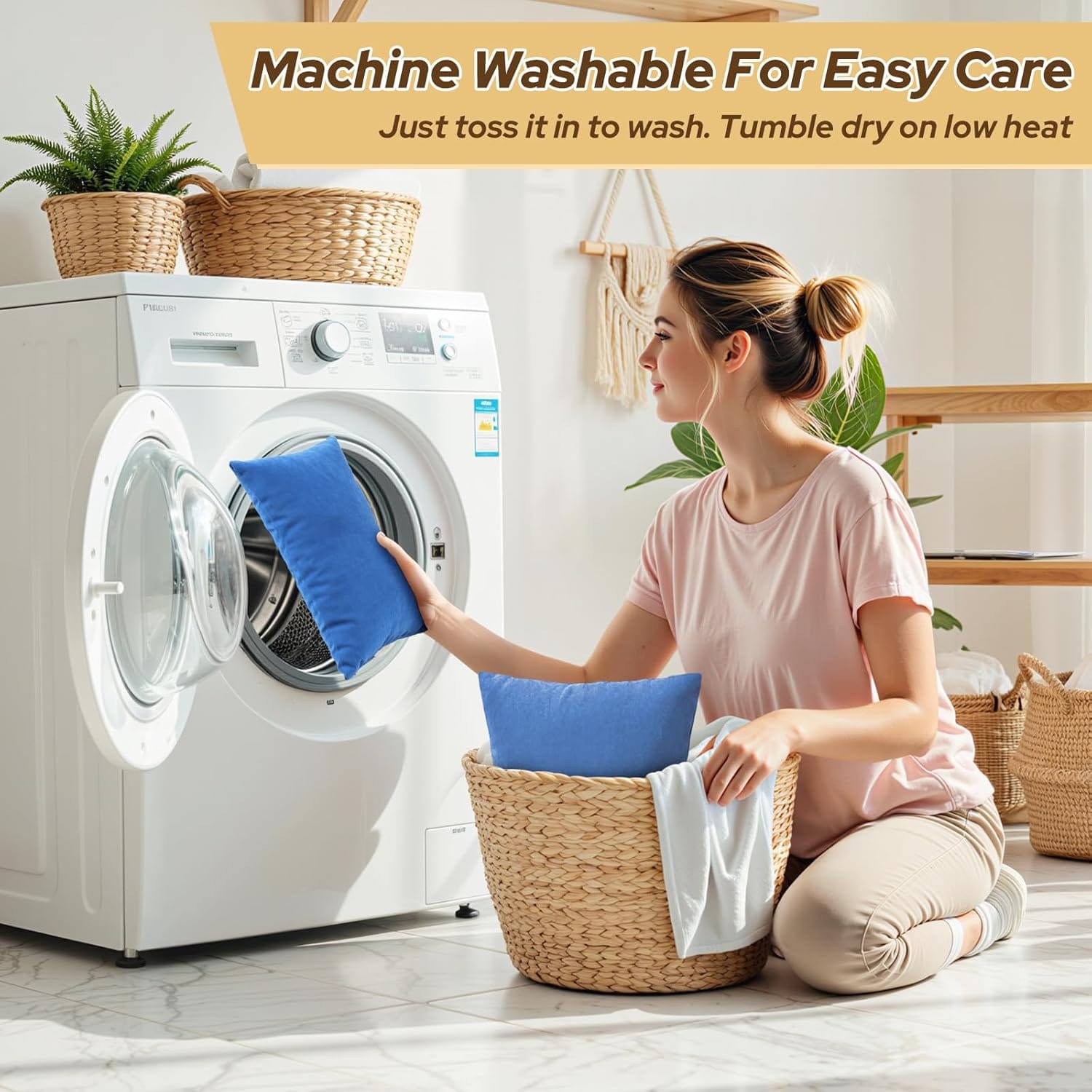 Small Travel Pillows - 2 Pack, 7x11 Mini Neck Pillow for Airplane & Long Flight, Machine Washable Headrest for Nap & Sleeping, Portable Soft Tiny Cushion for Lumbar, Knee, Ankle - 3