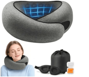 Neck Pillow for Airplane Support