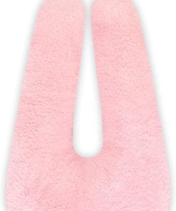 Swemos Travel Pillow, Car Pillow for Kids & Adults - Ergonomic Travel Pillows Sleeping Aid for Neck & Body Support, Car Travel Essentials Pillow on Road Trips-Pink - 1