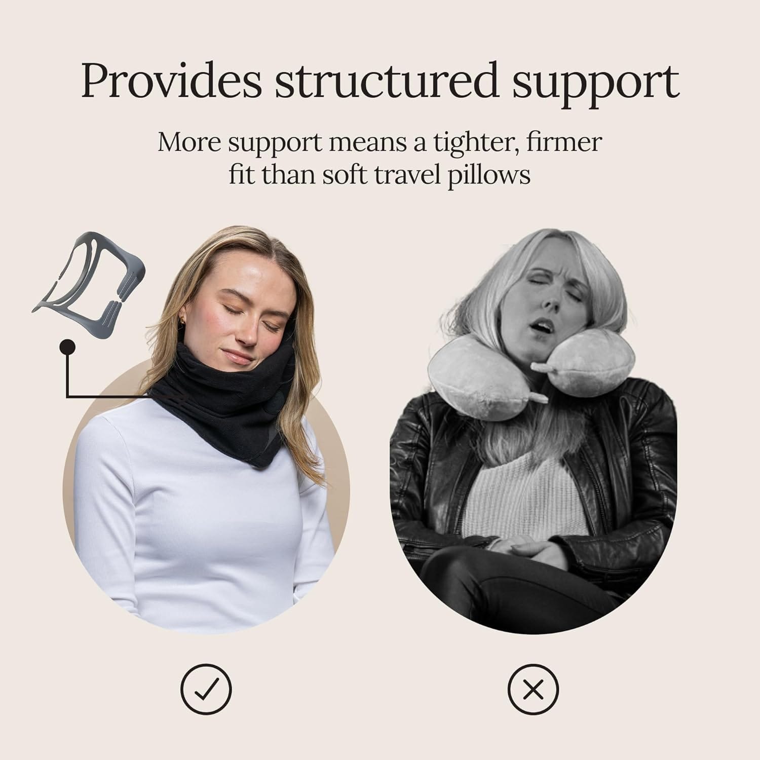 trtl Travel Pillow 2.0 – Scientifically Proven Super Soft Travel Pillow with Premium Head & Neck Support – for Airplane Travel – Machine Washable – Lightweight & Compact – Jet Black - Image 6