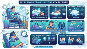 Comfortable Travel Neck Support for Long Flights