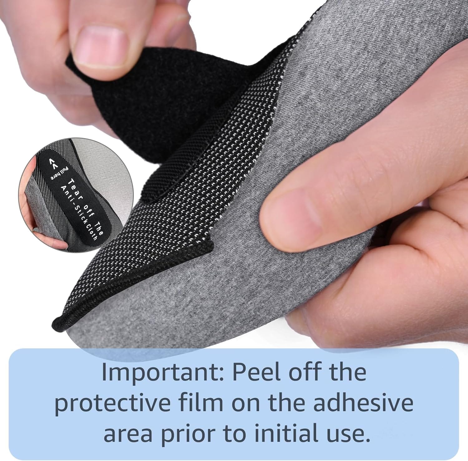 Neck Travel Pillows for Airplanes Memory Foam Neck Comfort Pillow Compact Ergonomic Design Sleeping Essentials for Long Flights Car Rides and Home Use (Grey) - Image 6