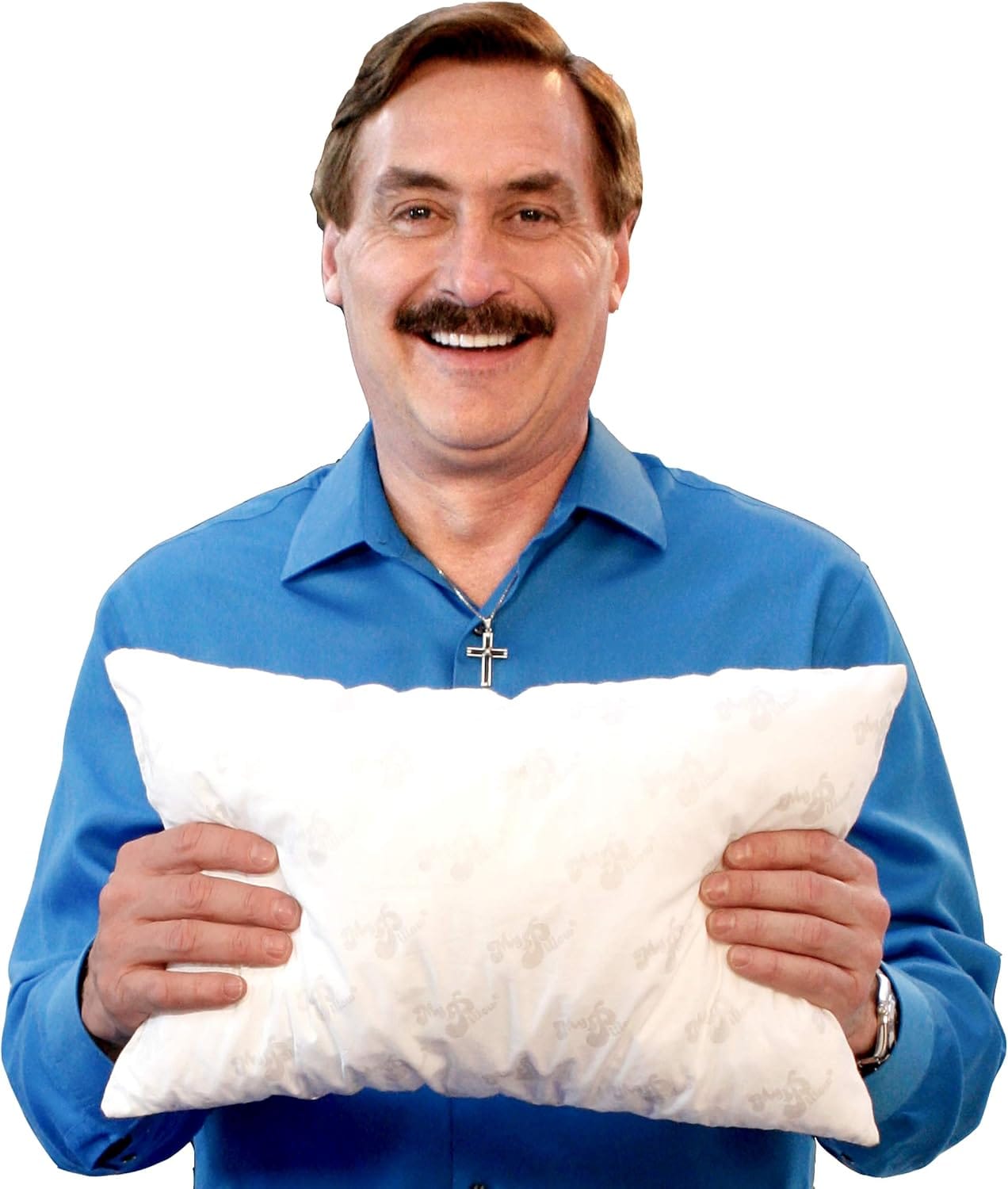MyPillow Multi-Use Travel Pillow Compact Pillow for On-The-Go Comfort and Sleeping, Portable, Compact, Washable Pillow for Adult and Kids Neck Support [Gray Stripe] - Image 5